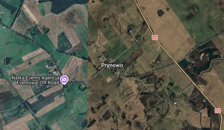 Działka rolna Prynowo