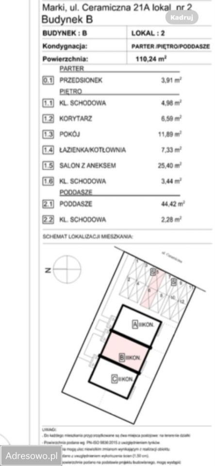 Mieszkanie 4-pokojowe Marki, ul. Ceramiczna. Zdjęcie 5