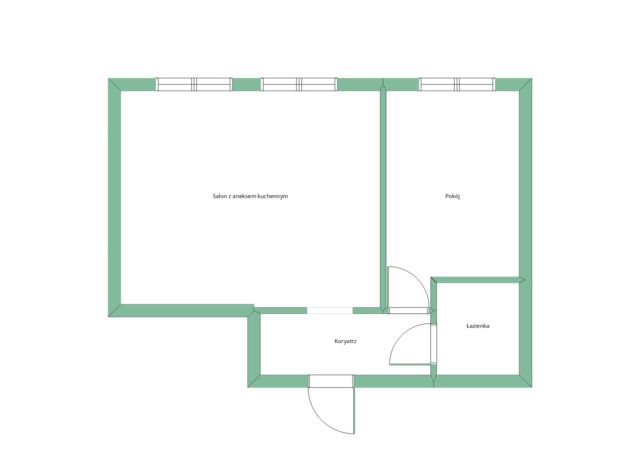 Mieszkanie 2-pokojowe Kalisz, ul. Dobrzecka. Zdjęcie 10