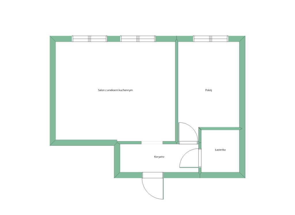 Mieszkanie 2-pokojowe Kalisz, ul. Dobrzecka. Zdjęcie 10