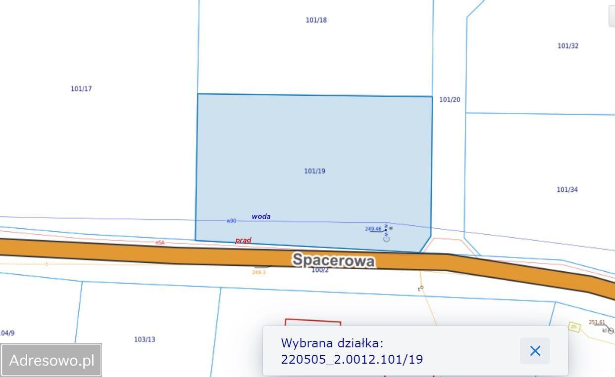 Działka budowlana Rybaki, ul. Spacerowa. Zdjęcie 11