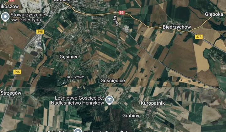 Działka budowlana Gościęcice