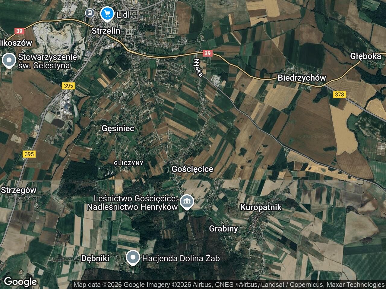 Działka budowlana Gościęcice, gosciecice sr