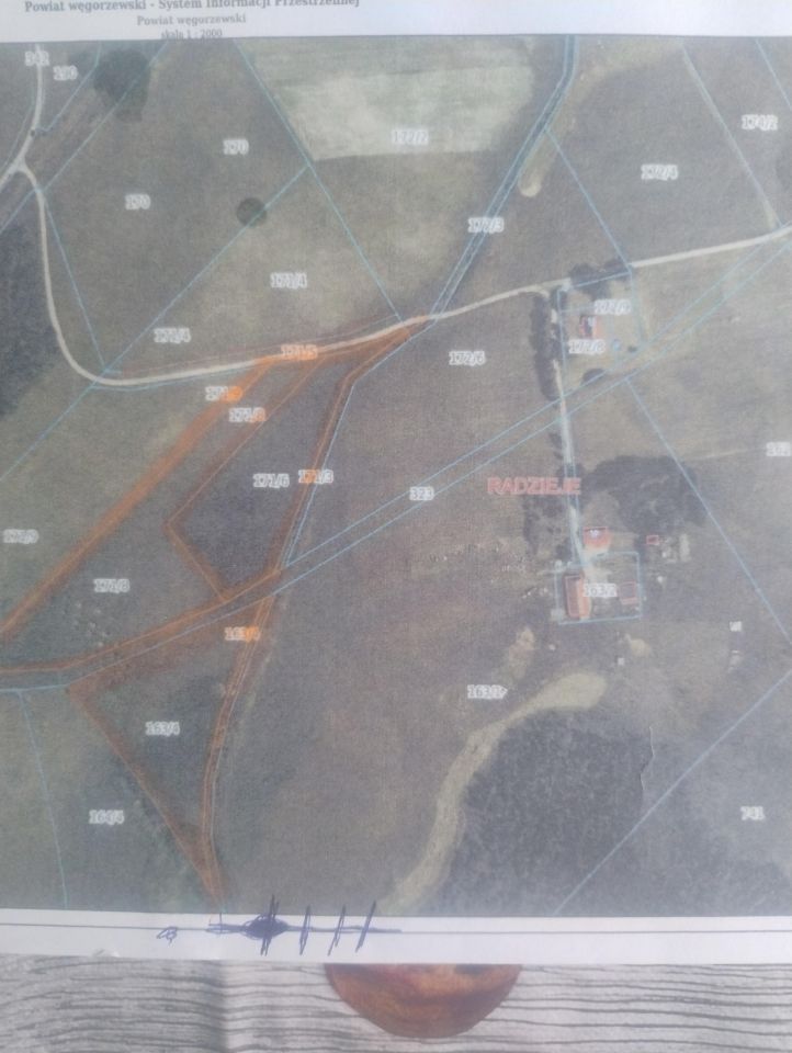 Działka rolna Węgorzewo, Radzieje. Zdjęcie 1