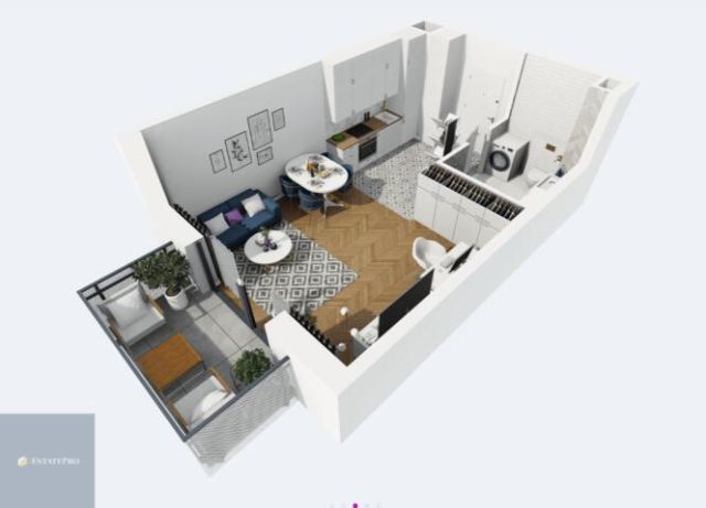 Mieszkanie 1-pokojowe Gliwice, ul. Szafirowa. Zdjęcie 8