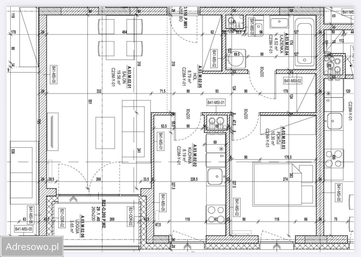 Mieszkanie 2-pokojowe Toruń Wrzosy, ul. Konrada Grasera. Zdjęcie 4