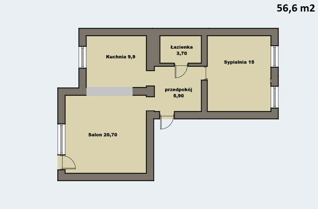 Mieszkanie 2-pokojowe Ostrów. Zdjęcie 8