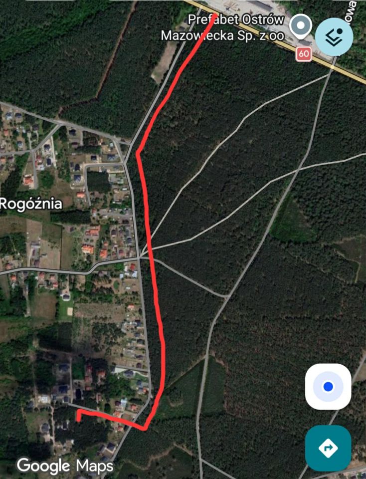 Działka budowlana Rogóźnia. Zdjęcie 2