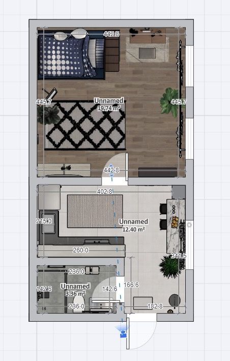 Mieszkanie 2-pokojowe Bytom, ul. Krakowska. Zdjęcie 3