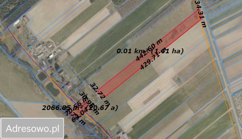 Działka rolno-budowlana Złotniki. Zdjęcie 3