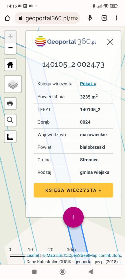 Działka rolno-budowlana Podlesie Duże. Zdjęcie 2
