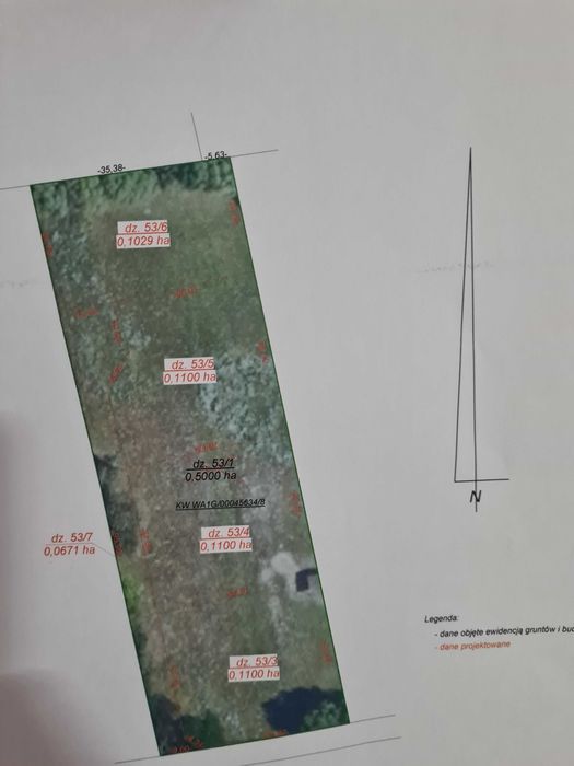 Działka budowlana Strojec. Zdjęcie 2