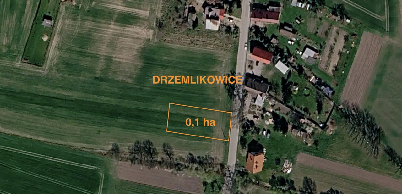 Działka budowlana Drzemlikowice. Zdjęcie 1