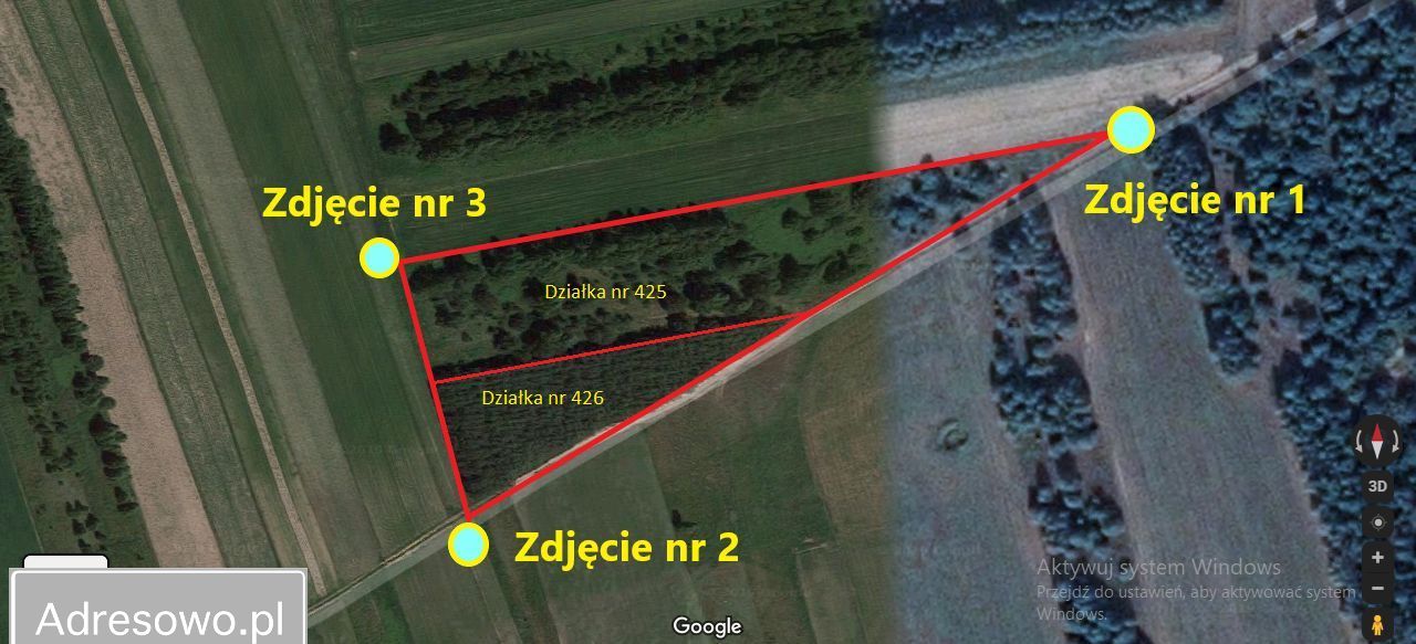 Działka rolna Podgórzno. Zdjęcie 2