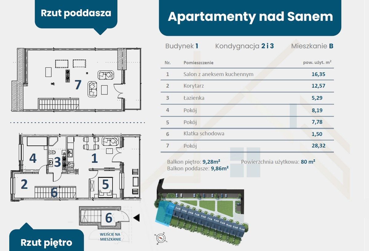 Mieszkanie 3-pokojowe Lesko Wola Postołowa, ul. Piłsudskiego. Zdjęcie 16