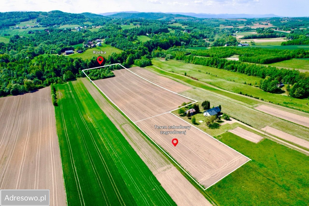 Działka rolno-budowlana Tłuczań