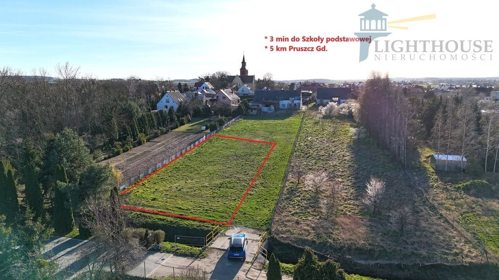 Działka budowlana Łęgowo, ul. Szkolna. Zdjęcie 4