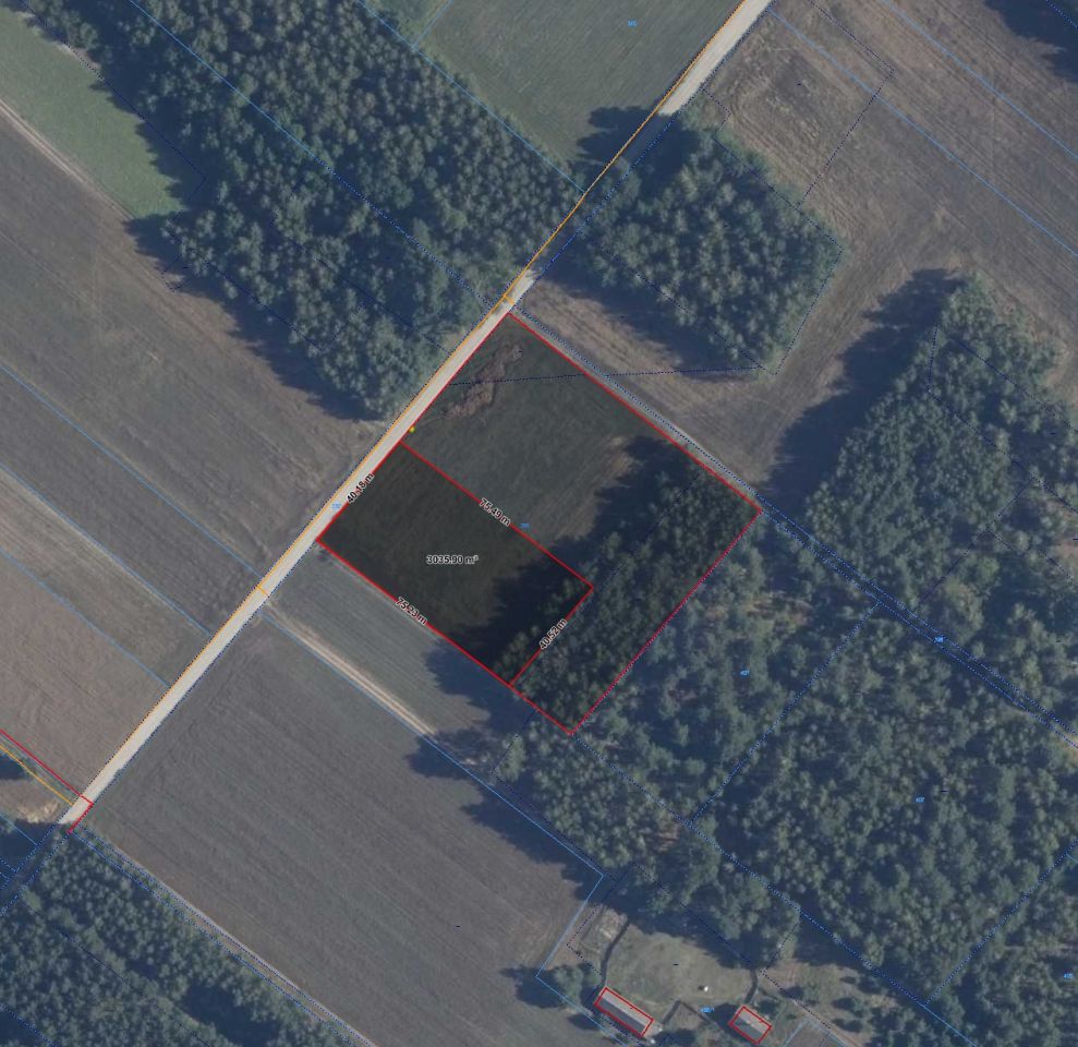 Działka rolno-budowlana Grądy. Zdjęcie 1