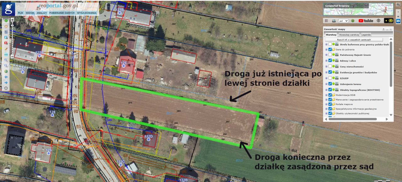 Działka budowlana Konopnica. Zdjęcie 4