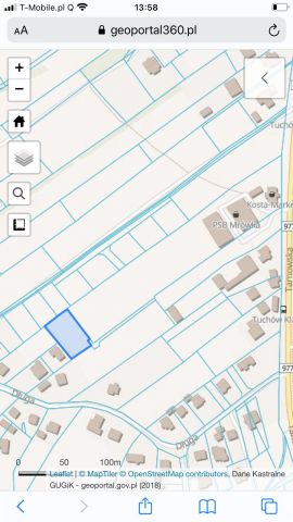 Działka budowlana Tuchów, ul. Długa. Zdjęcie 1