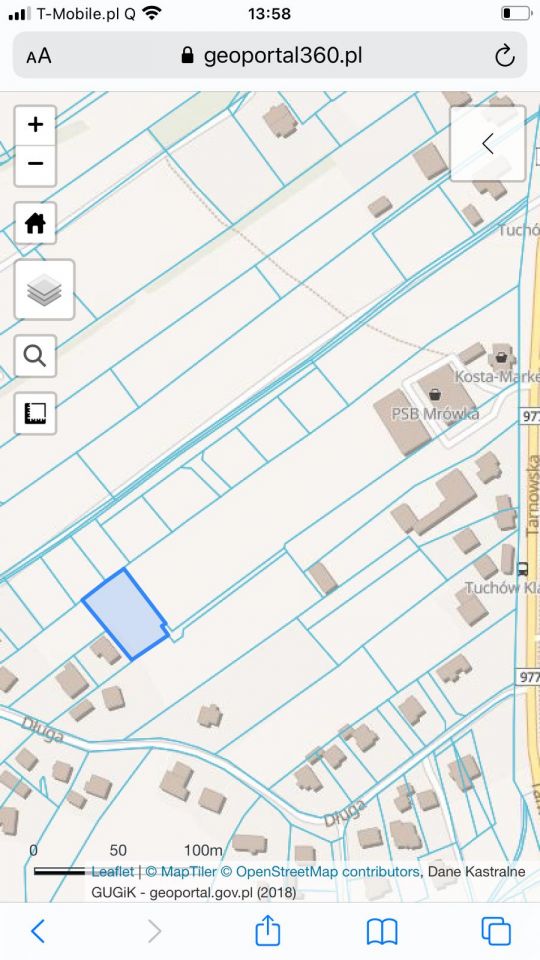 Działka budowlana Tuchów, ul. Długa. Zdjęcie 1