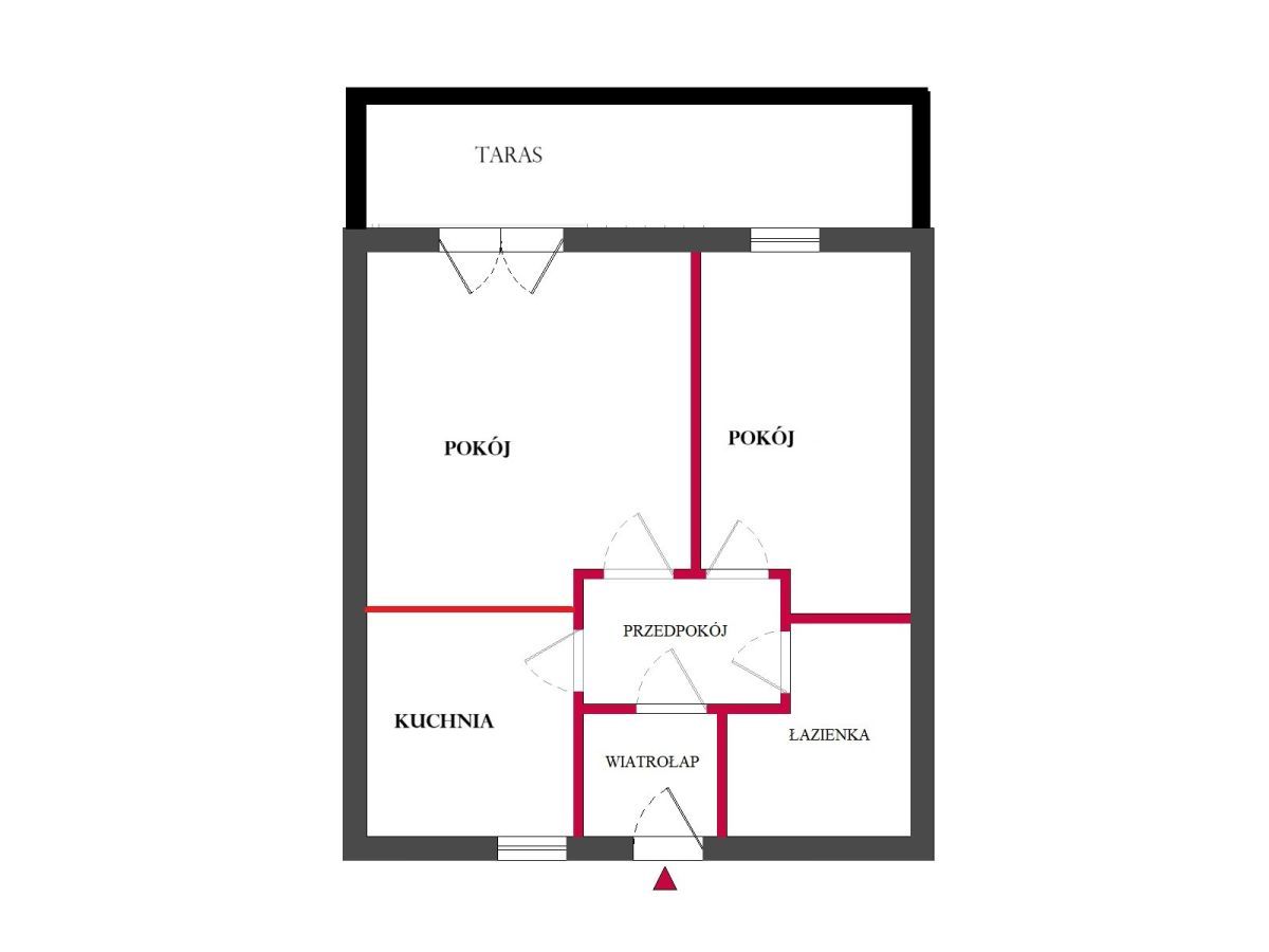 Mieszkanie 2-pokojowe Kraków Ruczaj, ul. dr. Jana Piltza. Zdjęcie 14