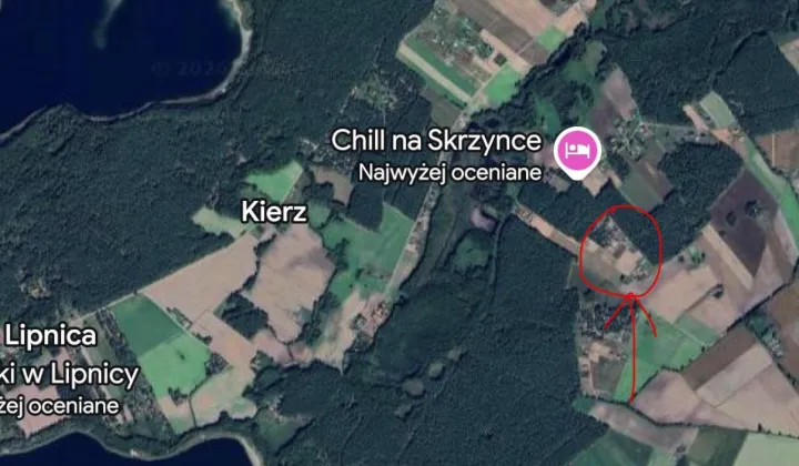 Działka rolna Skrzynka, Skrzynka
