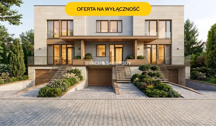 dom szeregowy, 5 pokoi Kraków Bronowice, ul. Edwarda Bzymka-Strzałkowskiego