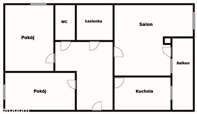 Mieszkanie 3-pokojowe Kraków Nowa Huta, os. Bohaterów Września. Zdjęcie 1