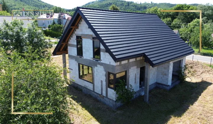 dom wolnostojący, 4 pokoje Jodłownik