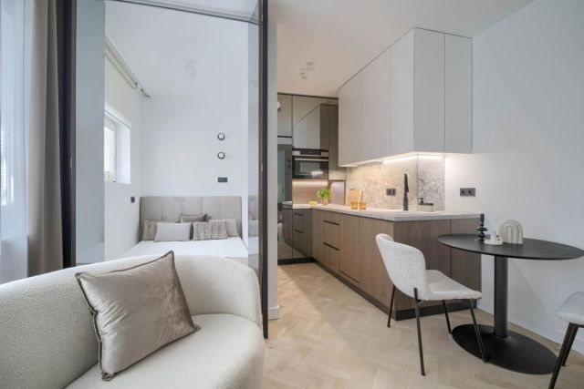 Mieszkanie 1-pokojowe Warszawa Mokotów, ul. Fryderyka Joliot-Curie. Zdjęcie 6