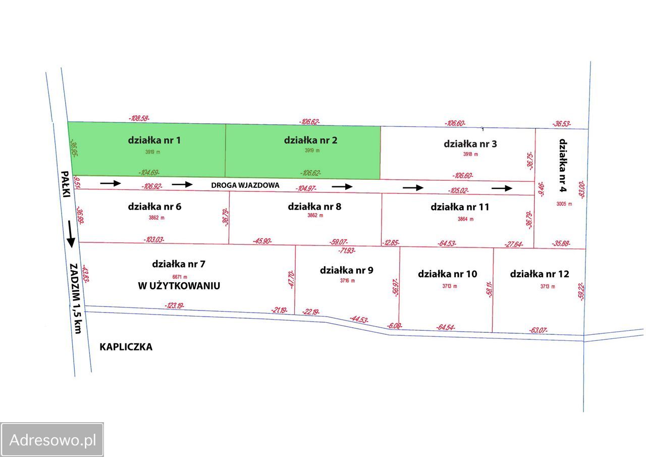 Działka rolno-budowlana Pałki. Zdjęcie 5