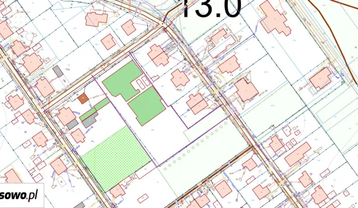 Działka inwestycyjna Szczecin Wielgowo, ul. Łowczych