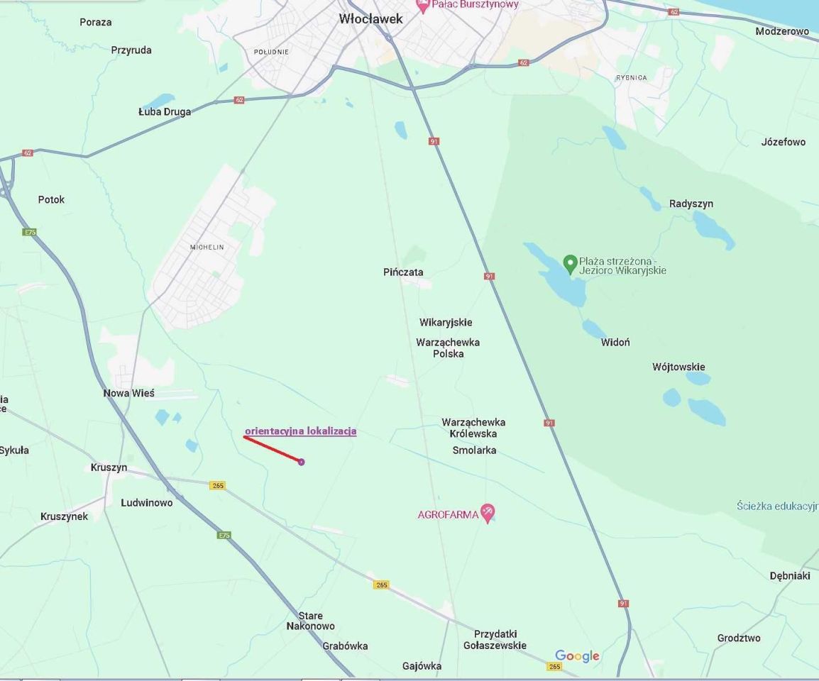 Działka rolno-budowlana Łagiewniki. Zdjęcie 3