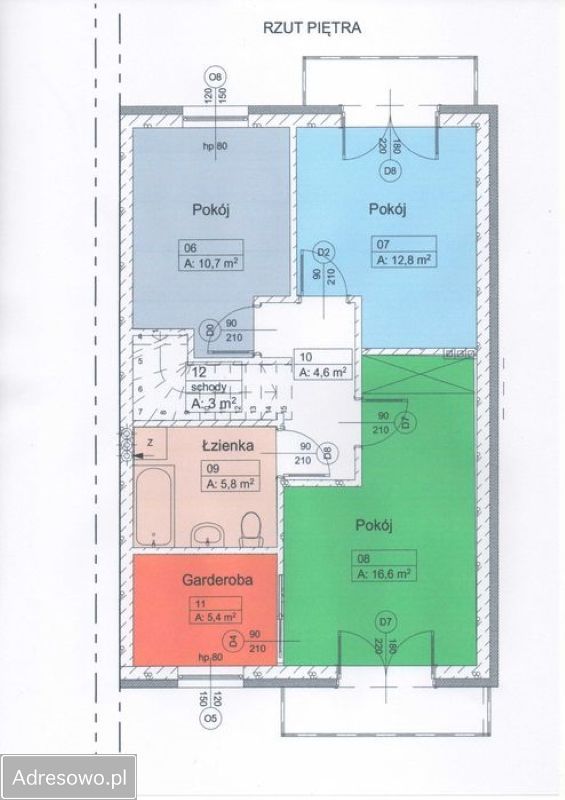 dom szeregowy, 4 pokoje Mława Centrum, ul. Zuzanny Morawskiej. Zdjęcie 6