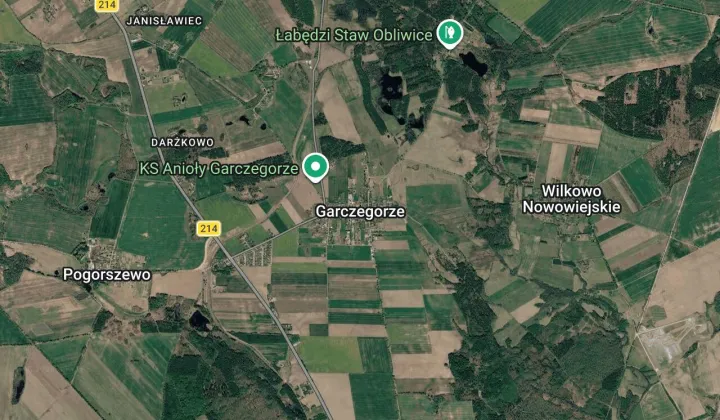 Działka rolna Garczegorze, brak