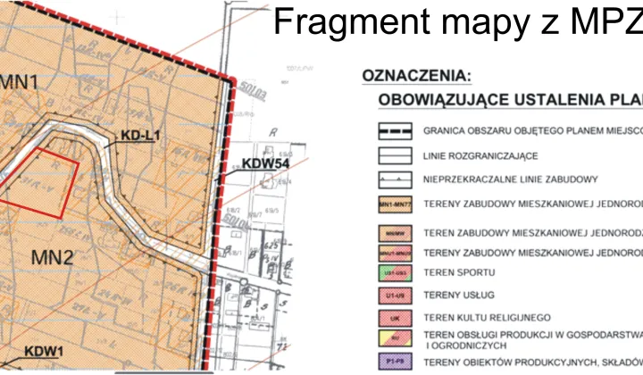 Działka budowlana Masłów Pierwszy, ul. Krajobrazowa