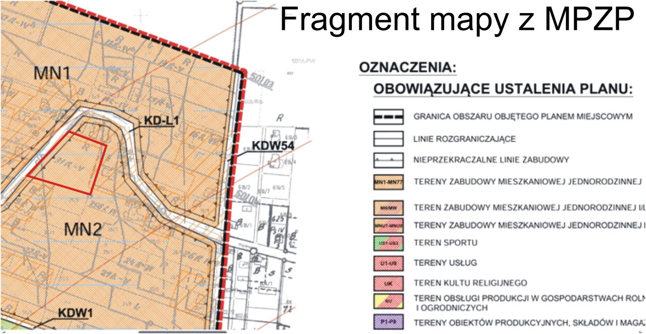 Działka budowlana Masłów Pierwszy, ul. Krajobrazowa
