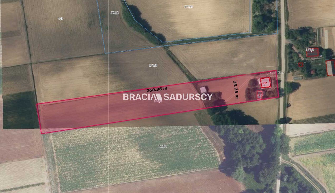 Działka rolna Gunów-Wilków. Zdjęcie 3
