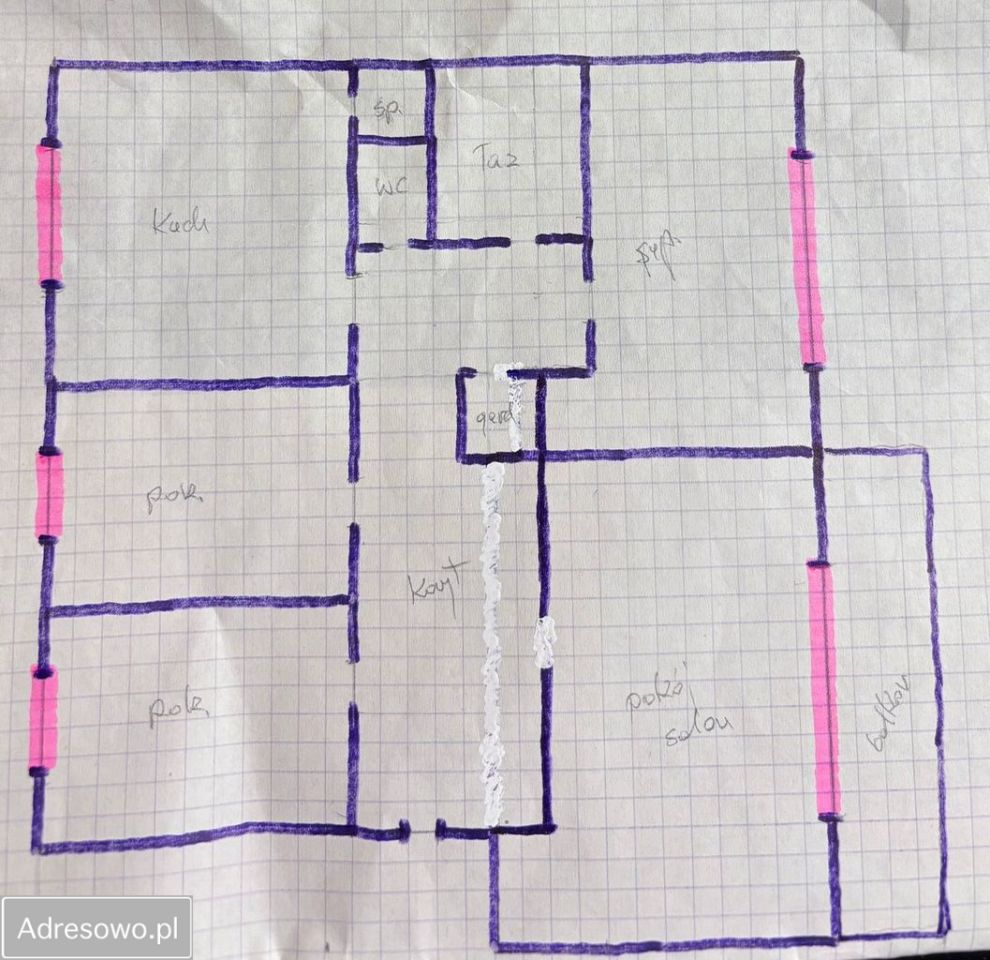 Mieszkanie 4-pokojowe Łaziska. Zdjęcie 13