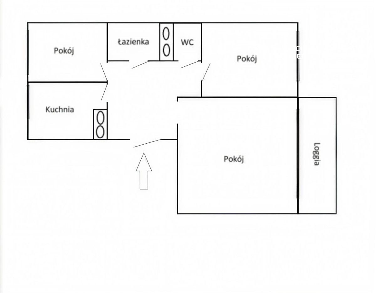 Mieszkanie 3-pokojowe Łódź Olechów, ul. Zakładowa. Zdjęcie 20