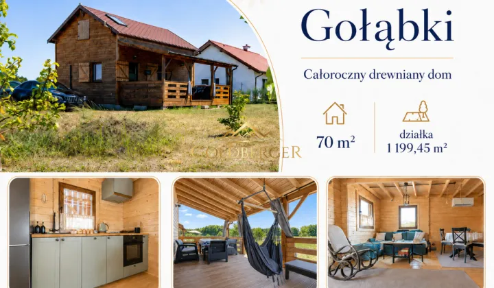 dom wolnostojący, 4 pokoje Gołąbki