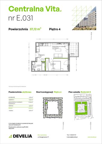 Mieszkanie 2-pokojowe Kraków Czyżyny, ul. Romana Ciesielskiego. Zdjęcie 14