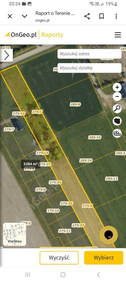 Działka rolna Niewodnica Nargilewska-Kolonia. Zdjęcie 5