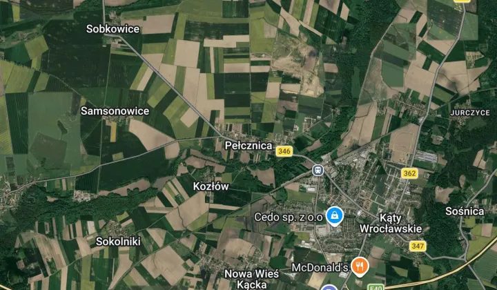 Działka rolna Pełcznica