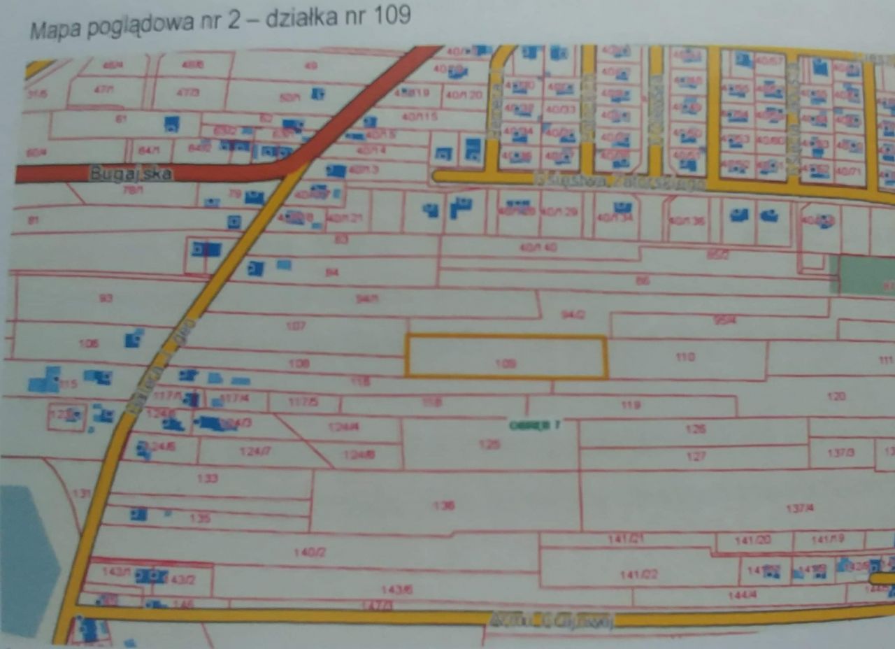 Działka budowlana Zator Bory, ul. Księstwa Zatorskiego