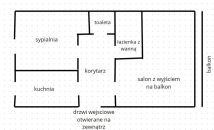 Mieszkanie 2-pokojowe Skierniewice Widok, ul. Władysława Orkana