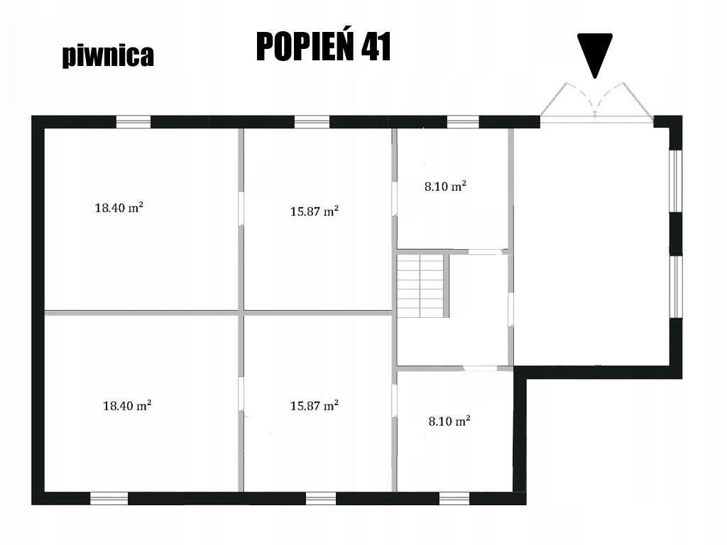 dom wolnostojący, 9 pokoi Popień. Zdjęcie 39