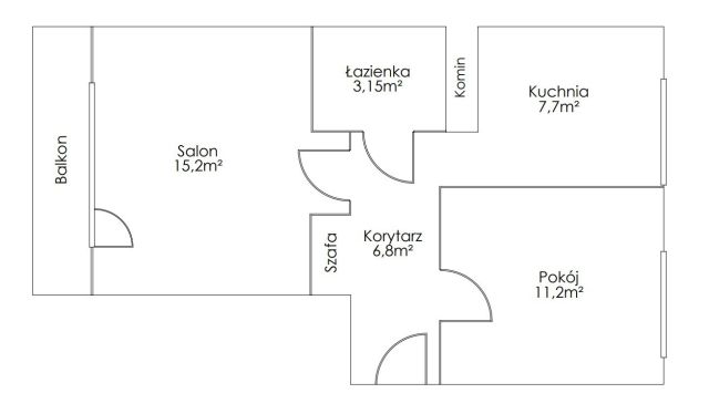 Mieszkanie 2-pokojowe Bydgoszcz Bielawy, ul. Powstańców Śląskich. Zdjęcie 1
