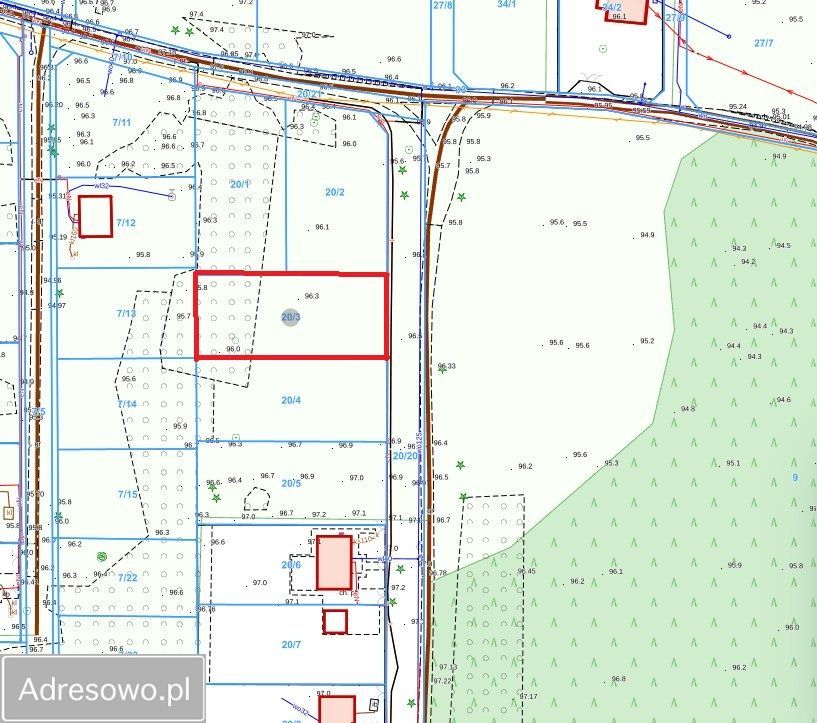 Działka budowlana Bydgoszcz Fordon, ul. Bieszczadzka. Zdjęcie 3